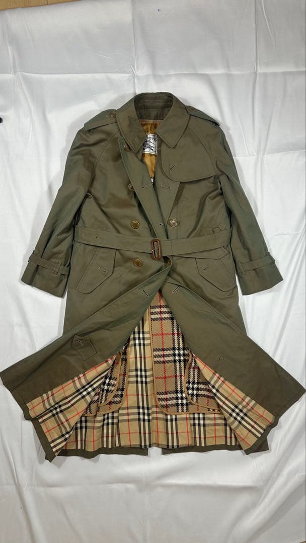 バーバリー トレンチコート ロングコート ネーム刺繍無し 【極美品】