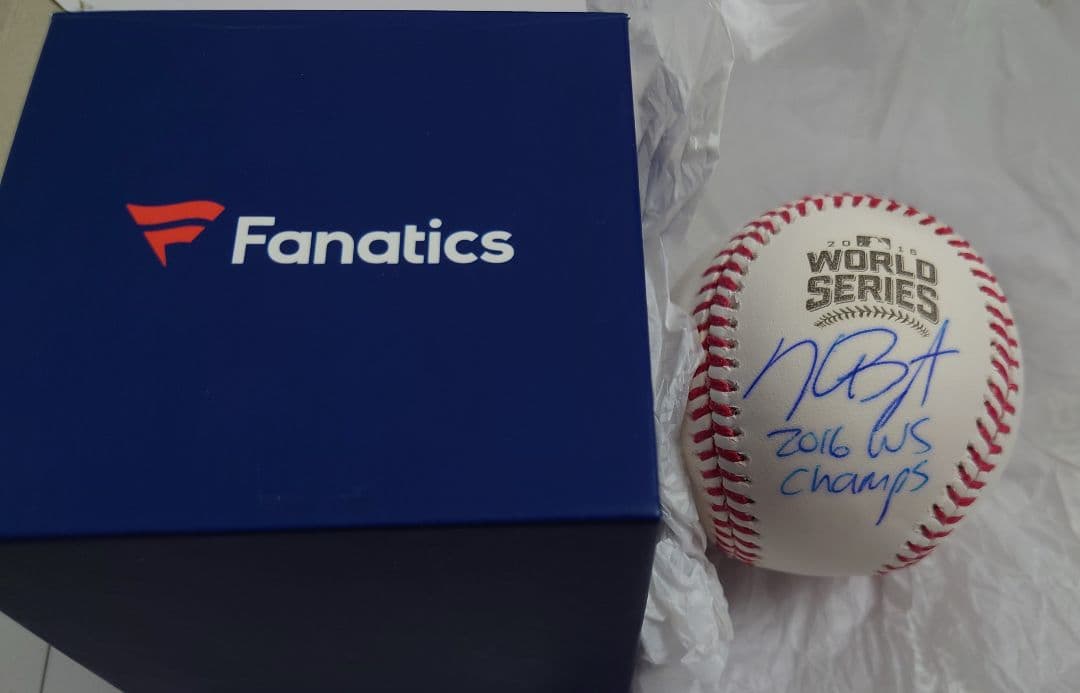 KRIS BRYANT インスクリプション入り 直筆サインボール クリブラ