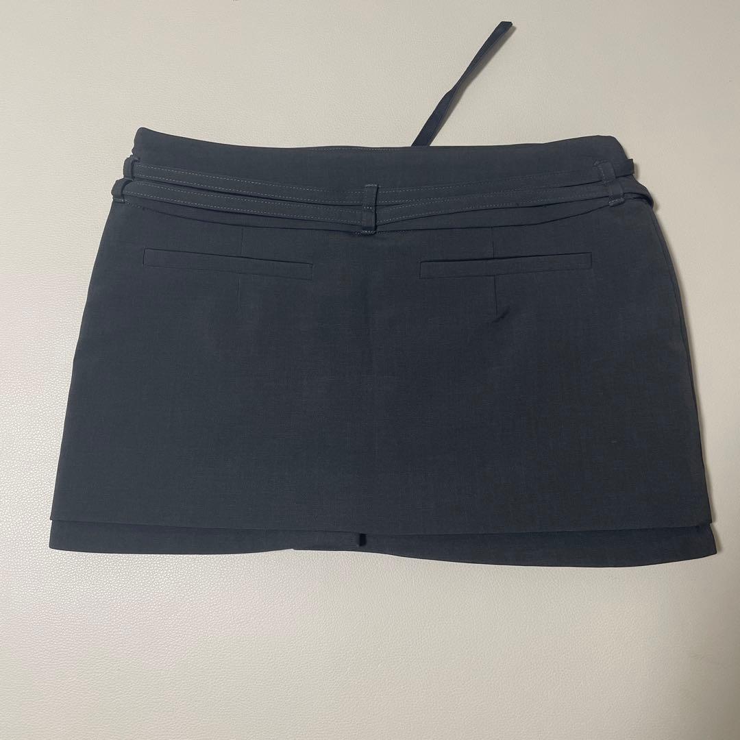 スカート josemoon GRID MINI SKIRT