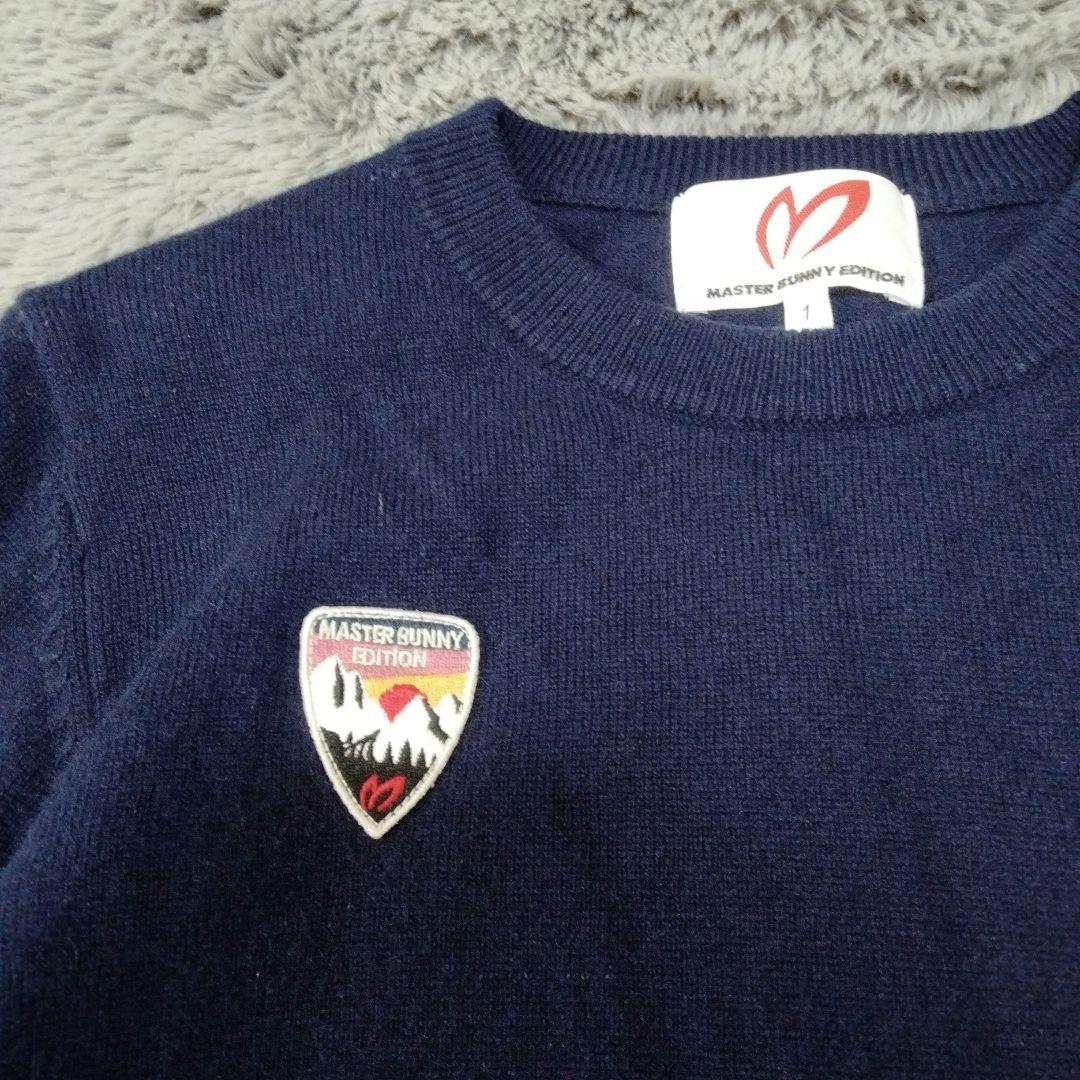 マスターバニー♡カシミヤ入/羊毛♡ニット♡M　ゴルフ/スポーツ