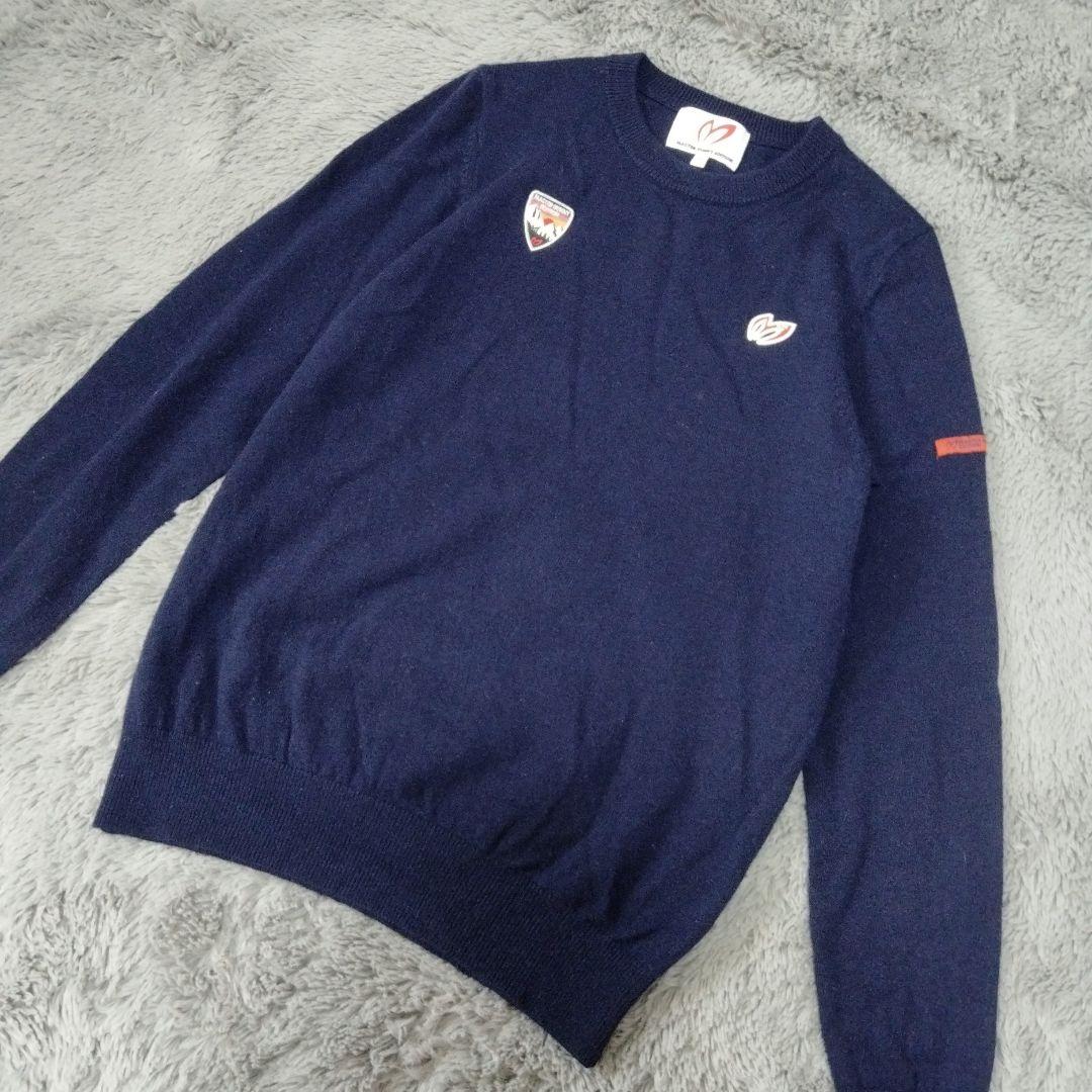 マスターバニー♡カシミヤ入/羊毛♡ニット♡M　ゴルフ/スポーツ