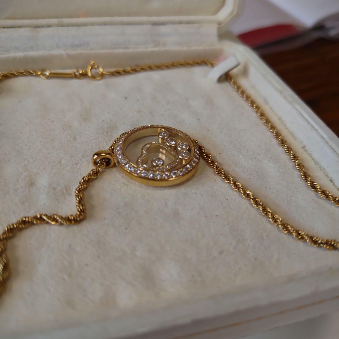 ショパール社デザインダイヤモンドネックレス