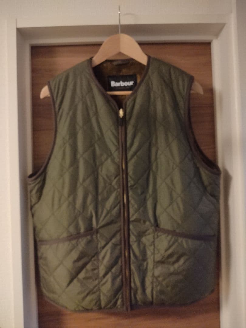 【別注】〈Barbour〉キルティング×フェイクファー リバーシブルベスト