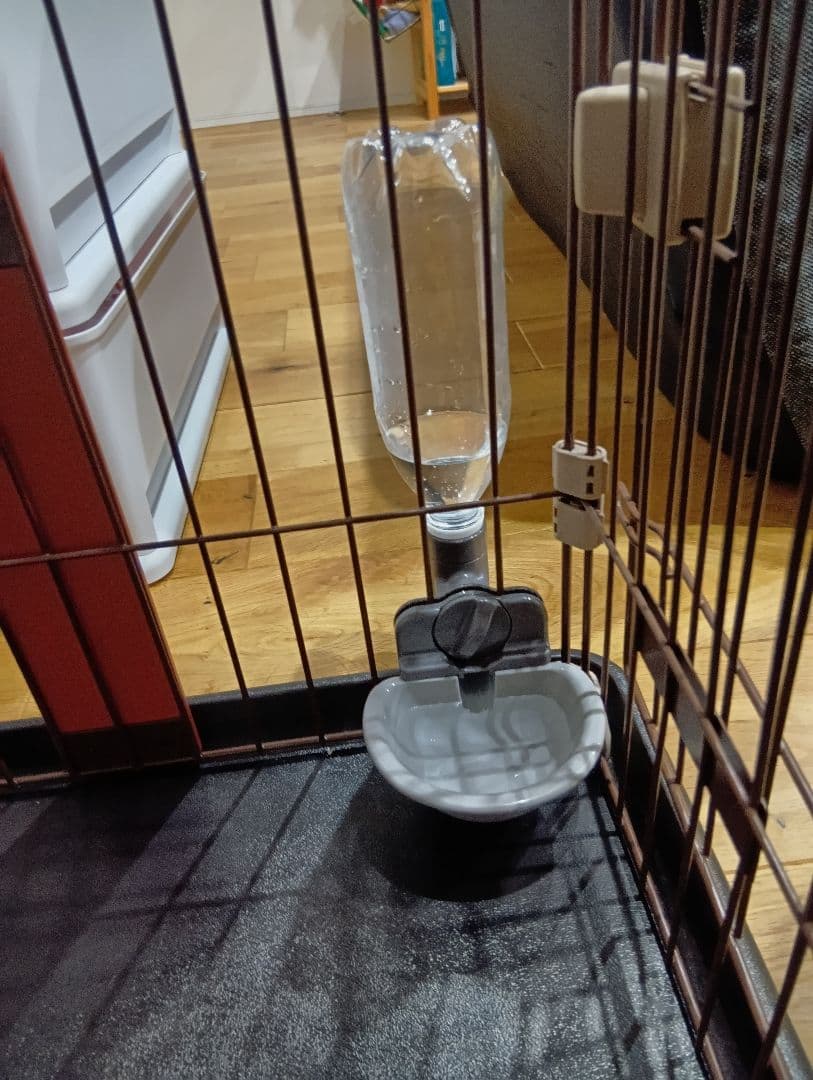 ボンビアルコン (Bonbi) ウッドワンサークル キャット 2段タイプ＋水受皿