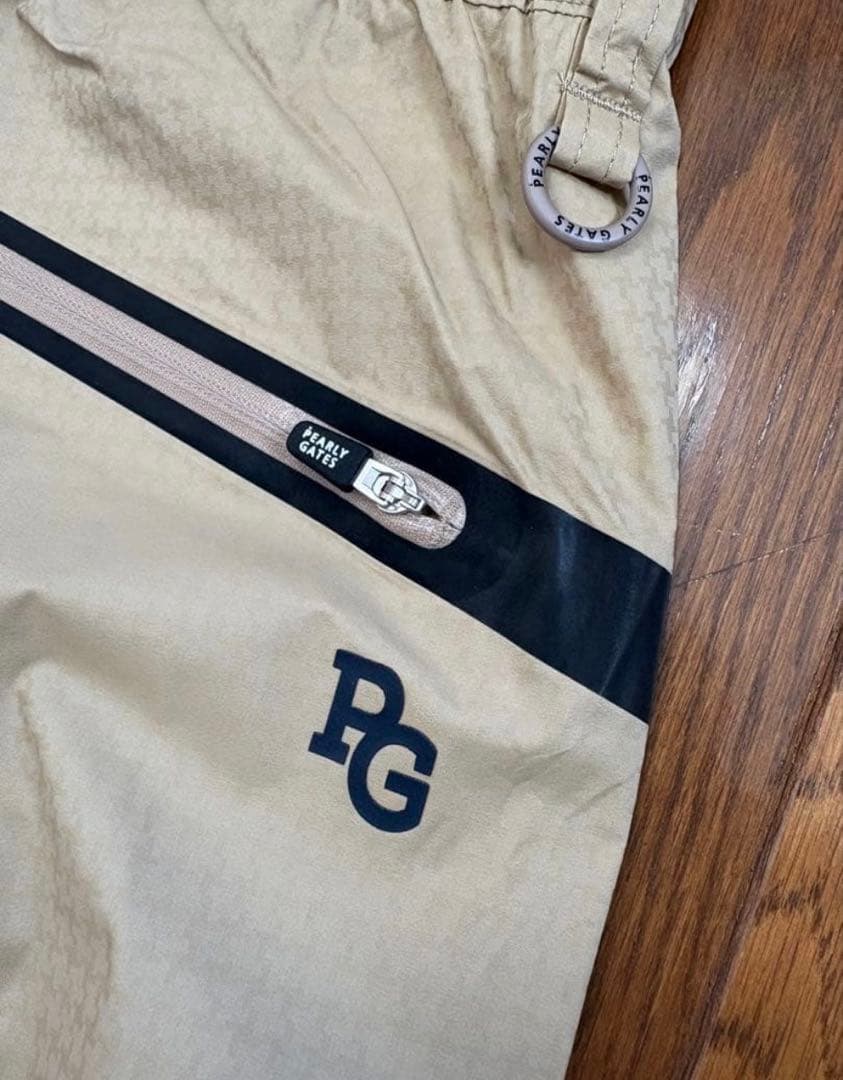 【新品未使用】PEARLY GATES レインパンツ PGロゴ