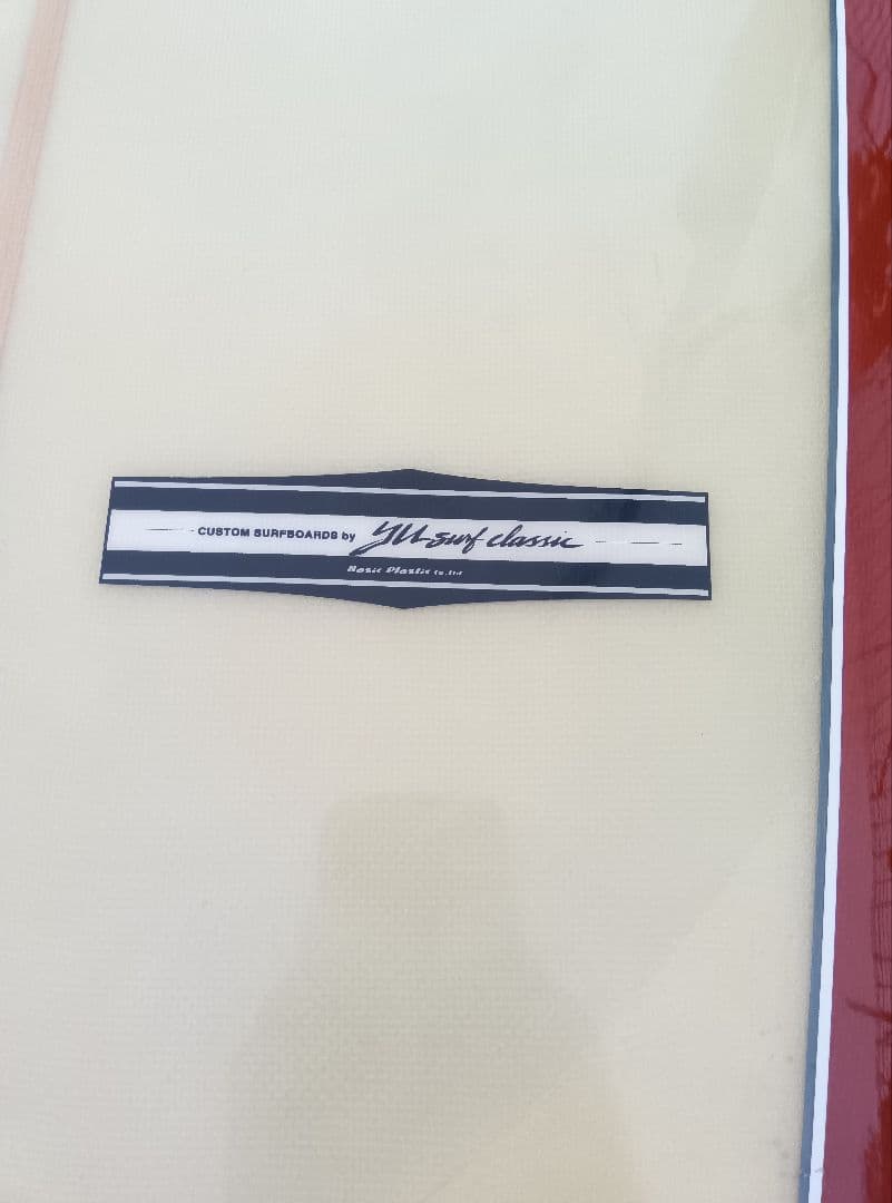 【手渡し】YUサーフ　ケビンコネリーシェイプ ノーズライダー 9.4純正フィン付