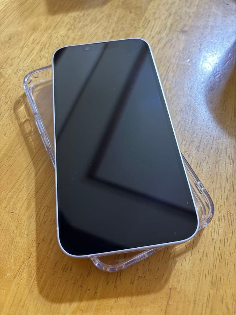 カバー、保護シート付き美品　iPhone 14 128GB