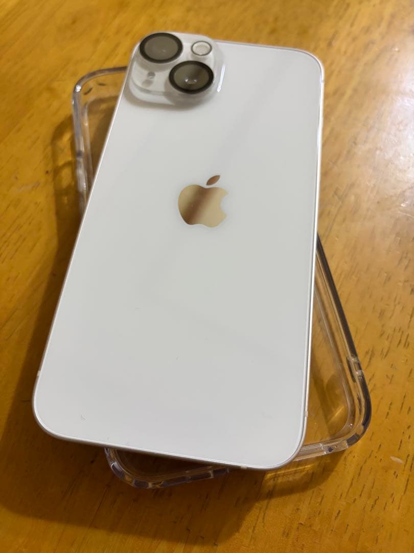 カバー、保護シート付き美品　iPhone 14 128GB