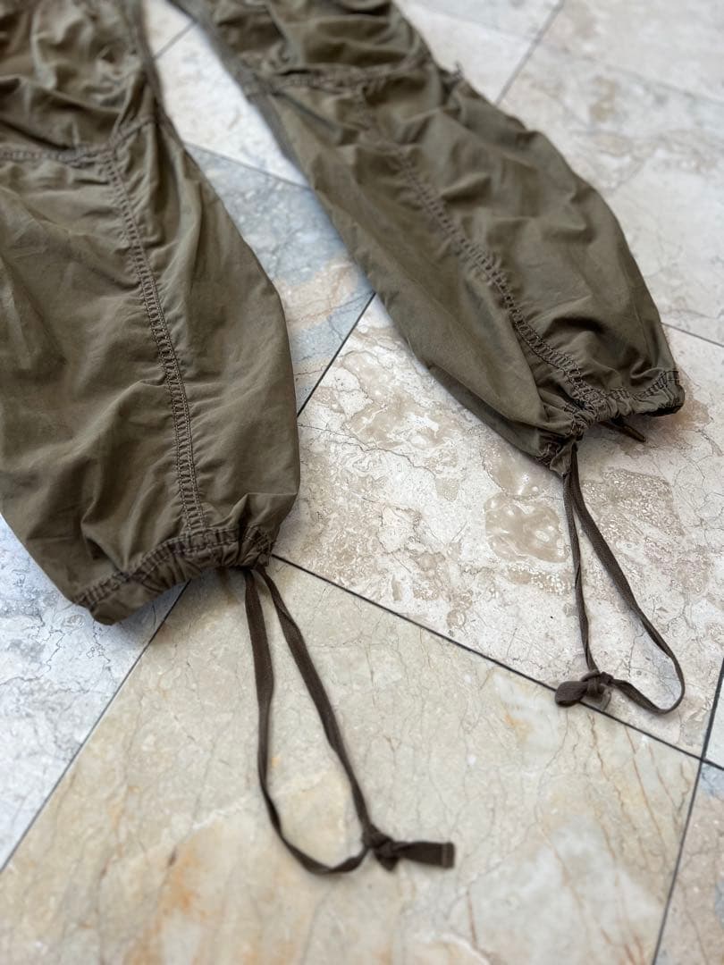 希少☆ゴア【goa】ウエストポーチ付パラシュートカーゴパンツ 多機能　y2k