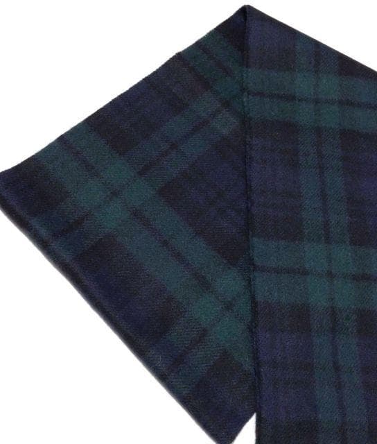 極美品★ジョシュアエリス★カシミヤ マフラー チェック グリーン