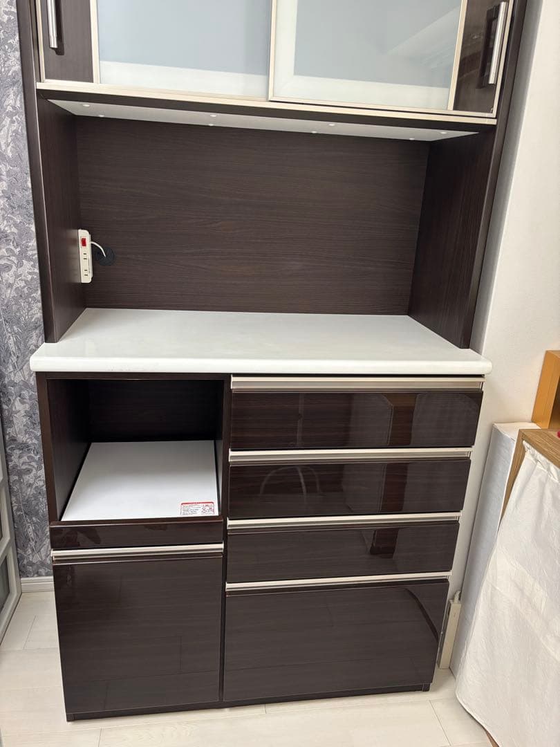 期間限定金額 ニトリ キッチンボード ポスティア100KBDBR