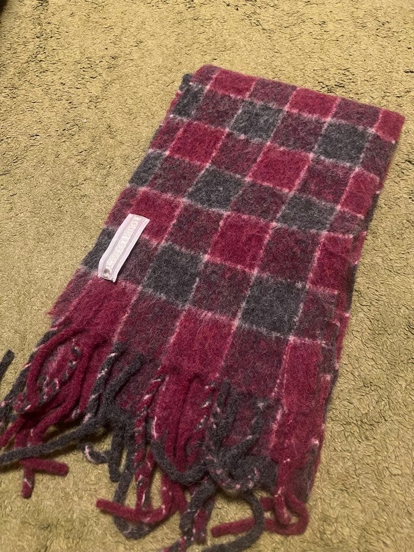 our legacy チェック柄マフラー