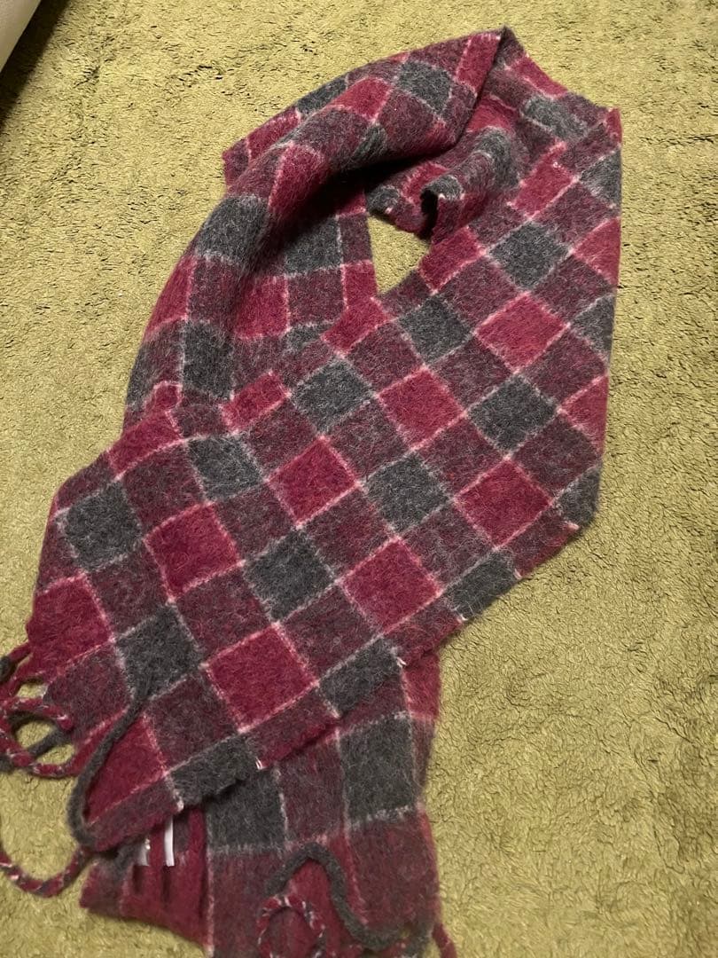 our legacy チェック柄マフラー