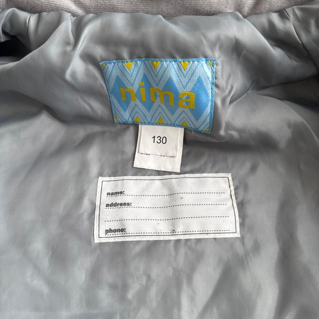 NINA 幾何学模様 防水　上下セット130子ども用