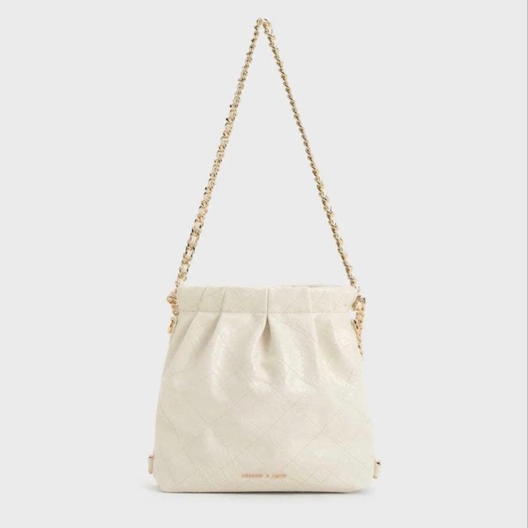 CHARLES & KEITH Duo チェーンハンドルツーウェイバックパック