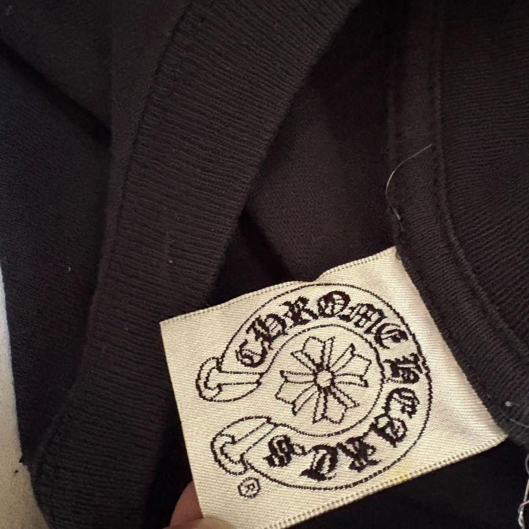 クロムハーツ　スカルブラックちびTシャツ