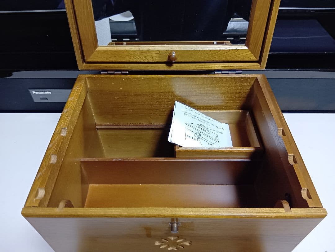 パリの雑貨屋　クラッチ　引き出し　ウッド　メイク　ボックス　美品