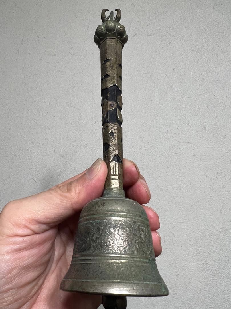 金剛鈴 持鈴 持鐘 五鈷杵 御詠歌 巡礼 密教法具 仏像 仏教美術 骨董 古美術