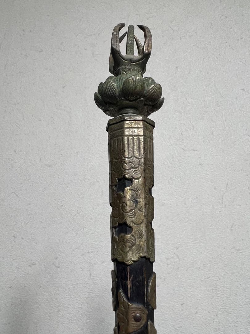 金剛鈴 持鈴 持鐘 五鈷杵 御詠歌 巡礼 密教法具 仏像 仏教美術 骨董 古美術