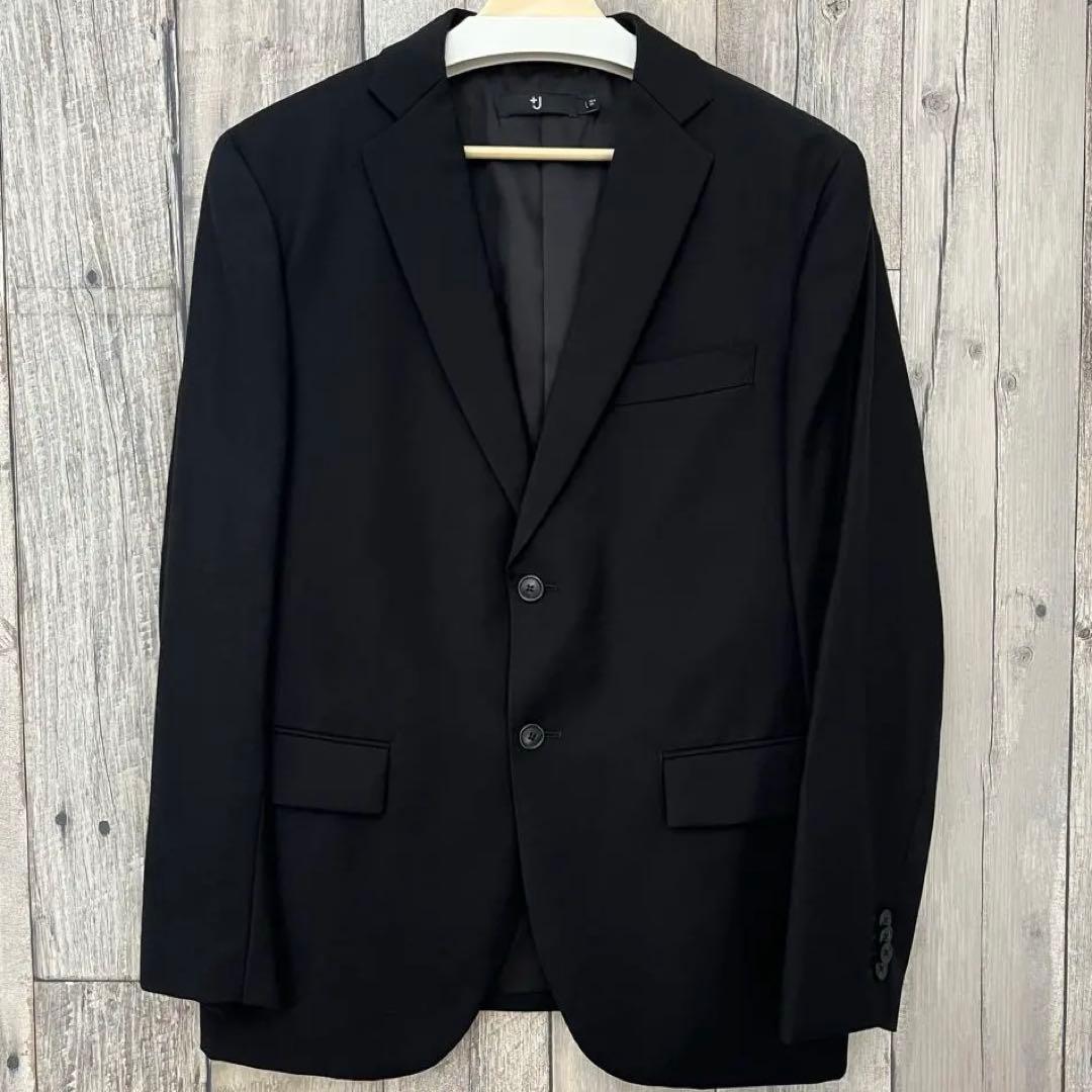 UNIQLO +J ウールスーツ セットアップ L ブラック