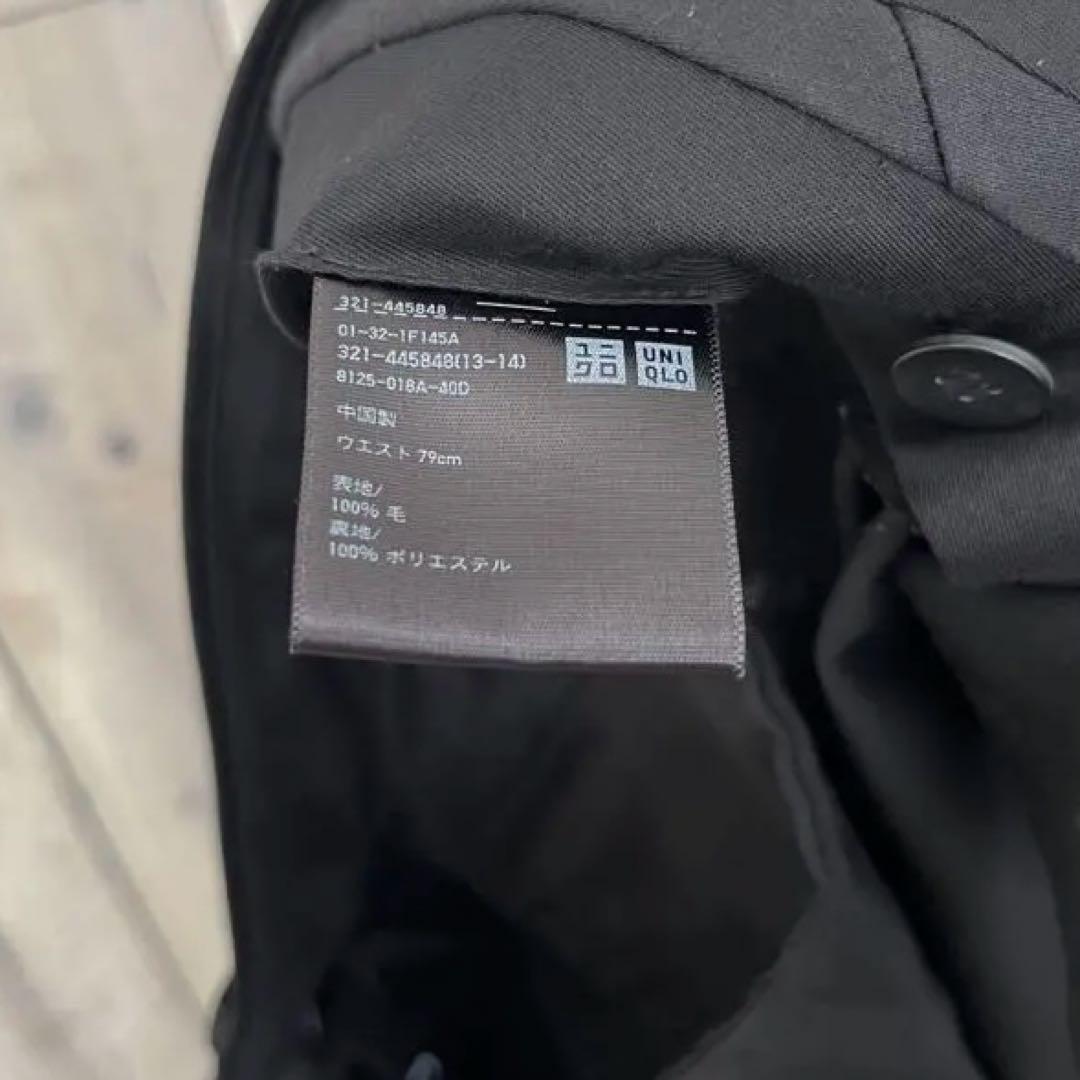 UNIQLO +J ウールスーツ セットアップ L ブラック