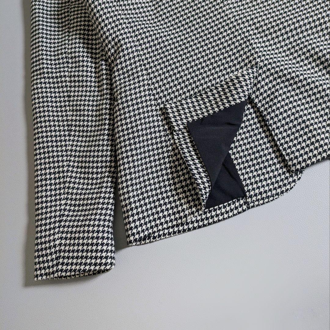 ラルフローレン／サイズ2 ハウンドトゥース 金ボタンブレザージャケット