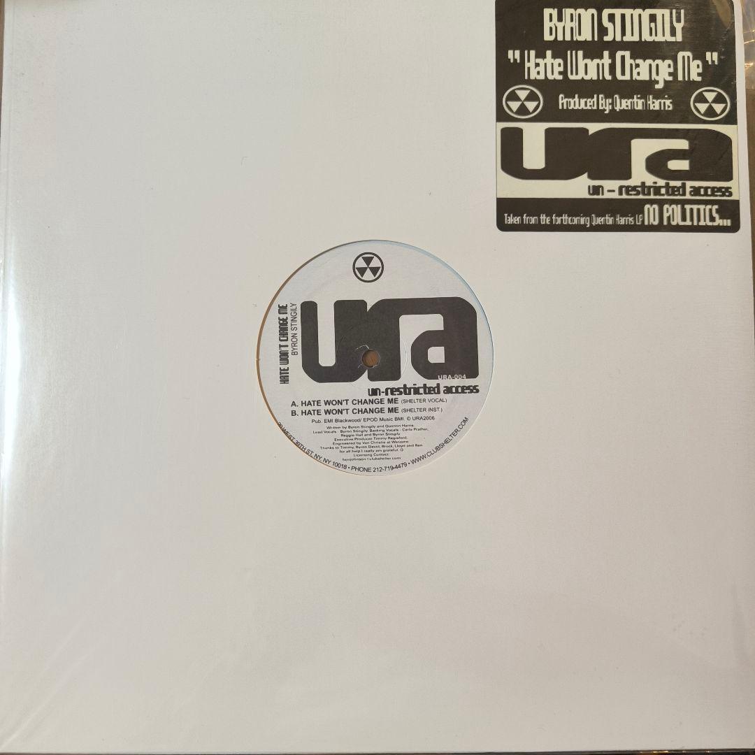 ● Byron Stingily – Hate Won't Change Me