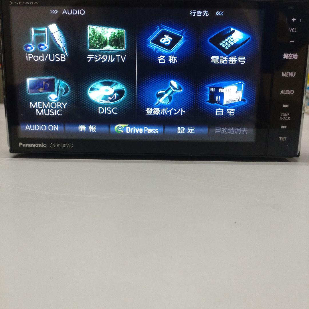 パナソニック CN-R500WD ストラーダ　HDMI フルセグ ナビ