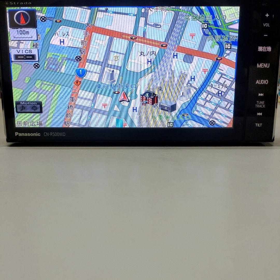 パナソニック CN-R500WD ストラーダ　HDMI フルセグ ナビ