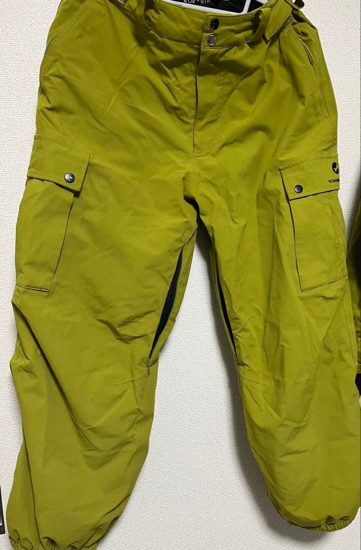 NOMADIK スノーボードパンツ Lサイズ オリーブ
