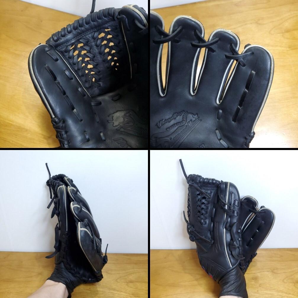 ミズノ 井端弘和モデル ダイアモンドマスター 限定品 美品 内野用 軟式グローブ