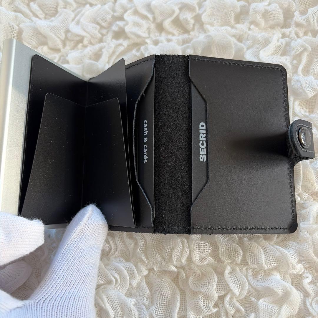 ⭐︎新品⭐︎secrid mini wallet セクリッドミニウォレットブラック