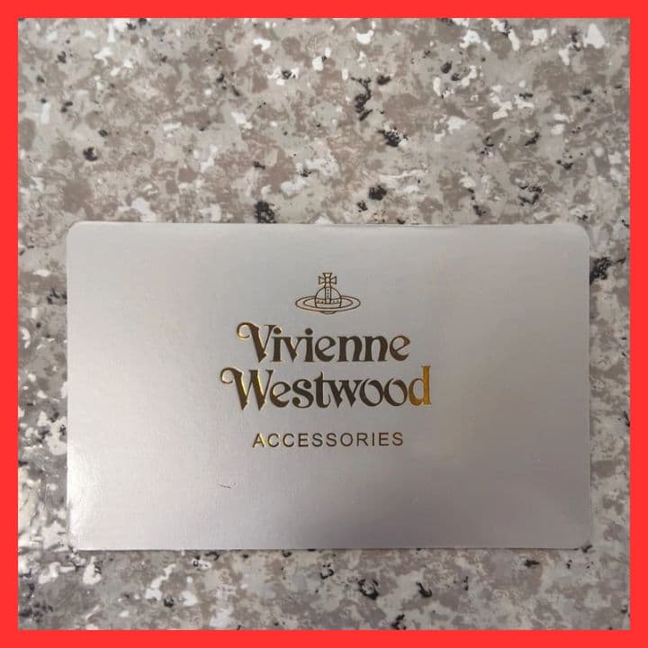 【新品未使用】ヴィヴィアンウエストウッド二つ折り財布　843VW594　ブラック