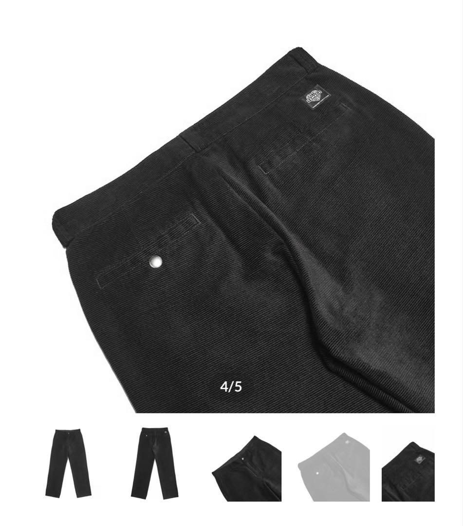 TSY tatoo studio yamada コーデュロイパンツ　ブラック