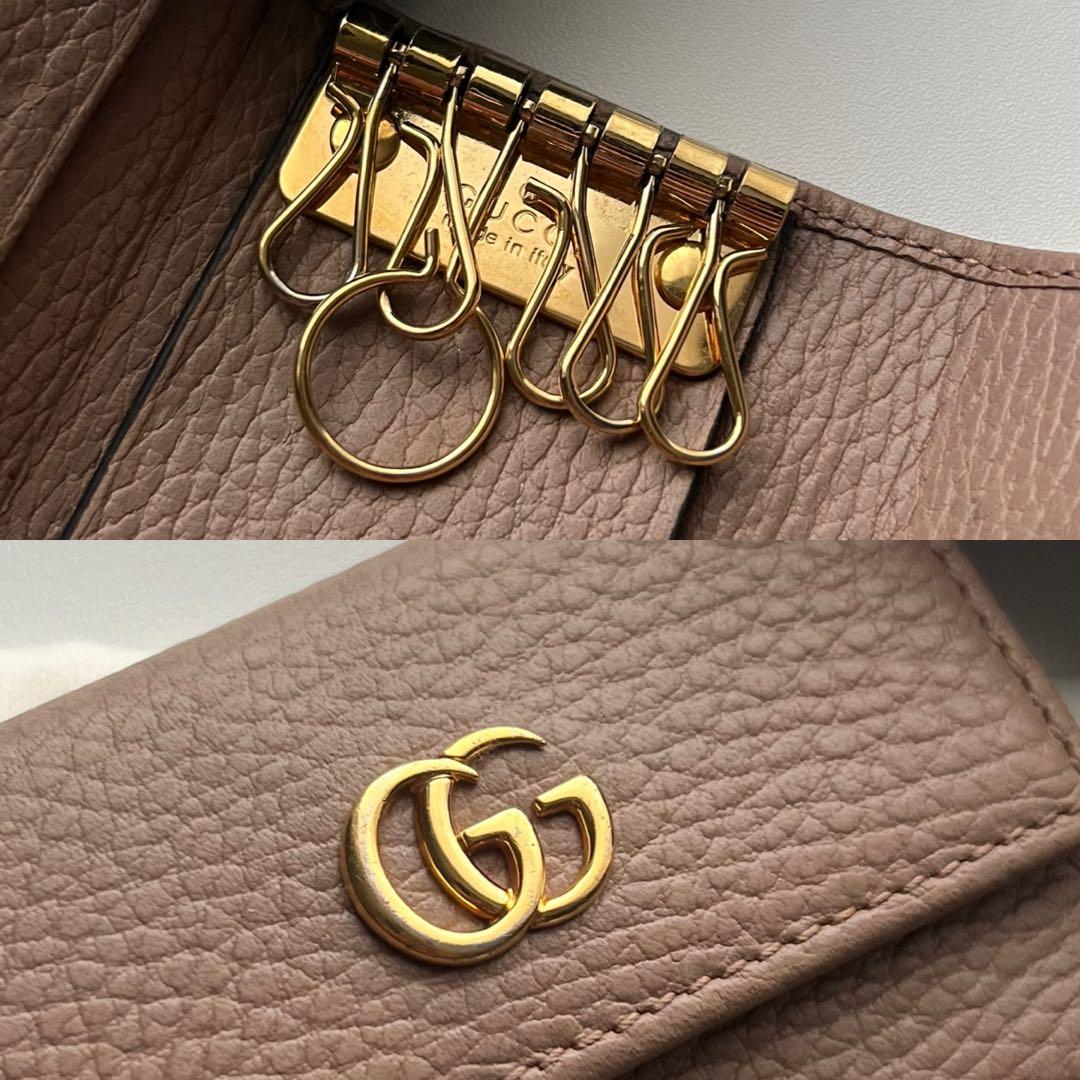 92 美品 GUCCI グッチ キーケース マーモント