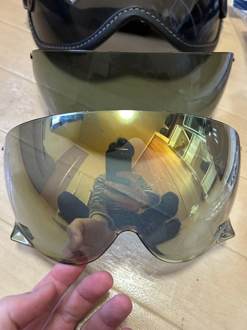 SHOEI EXZERO シールド 3枚セット スモーク・クリア