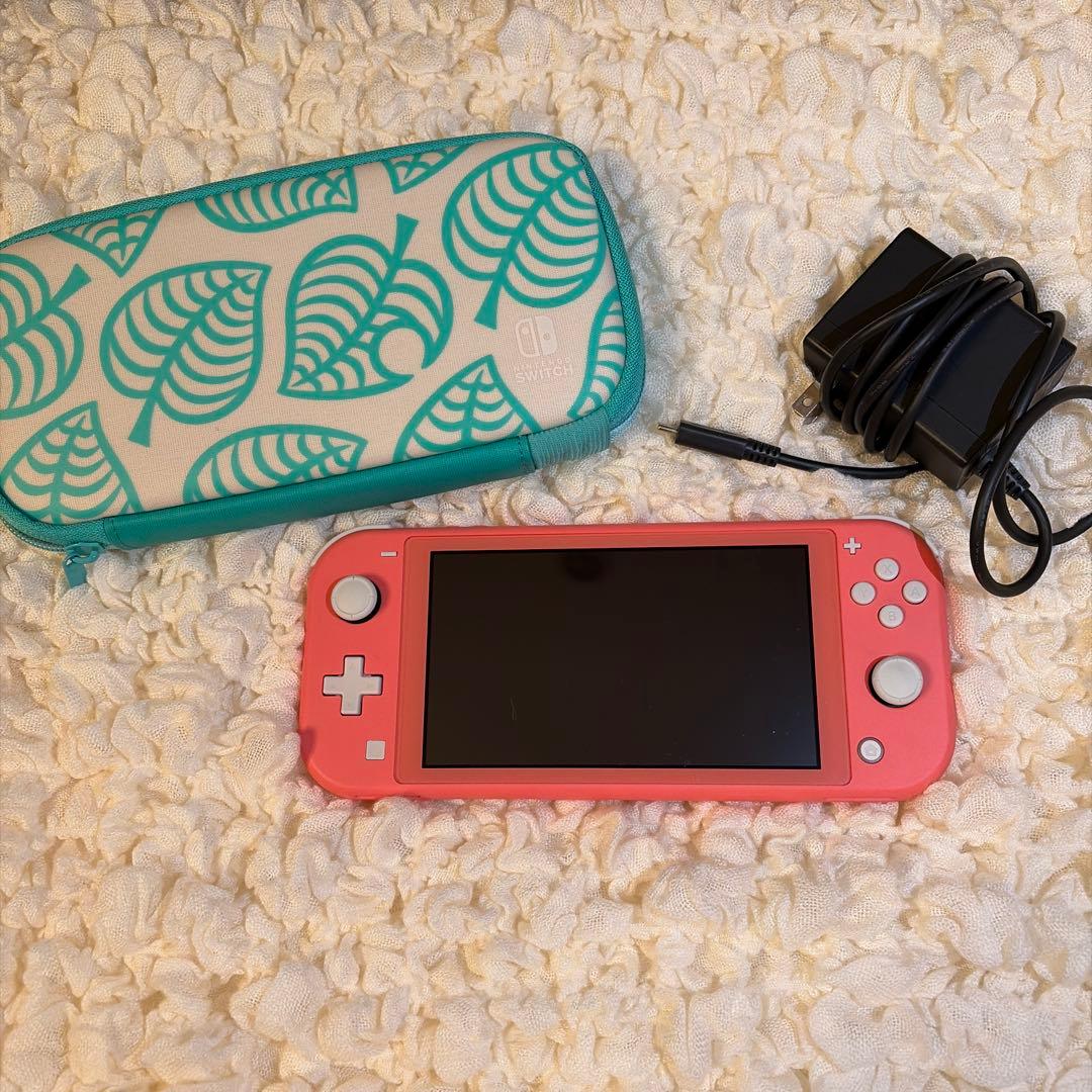 Nintendo Switch Lite(ピンク)充電器付き