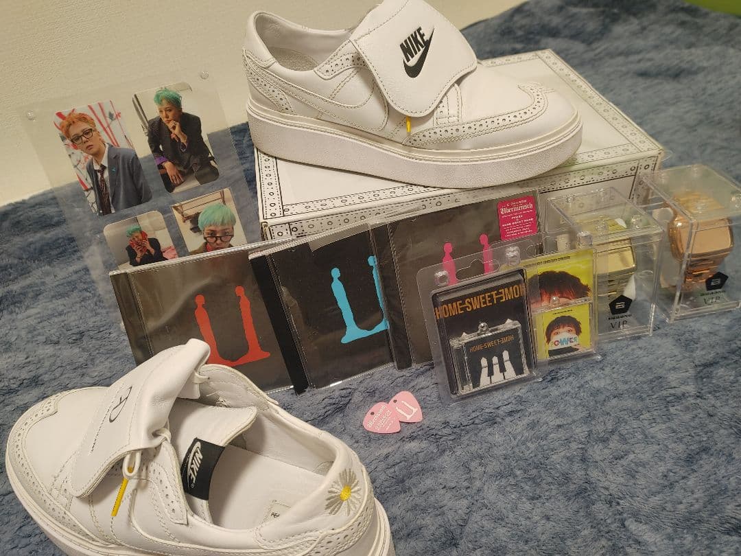 REHAB ホワイト スニーカー BIGBANG VIPグッズ付き