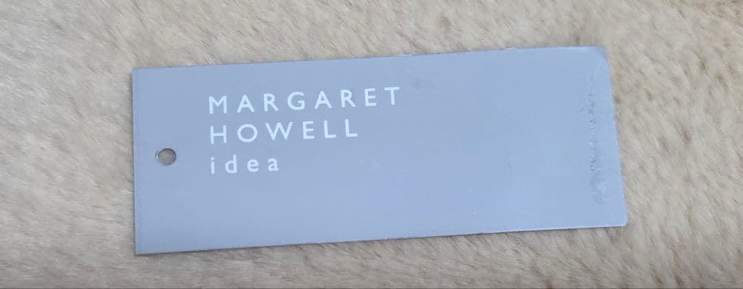 ほぼ新品タグ有　マーガレットハウエルアイデア 長財布 ベンジャミン グレー