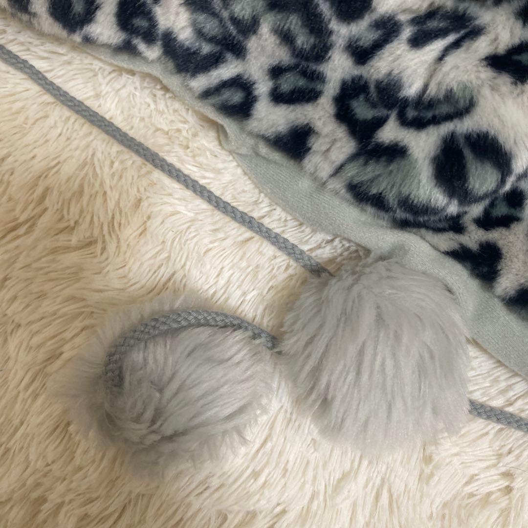 ディズニー　ファンキャップ　ミニー　グレー