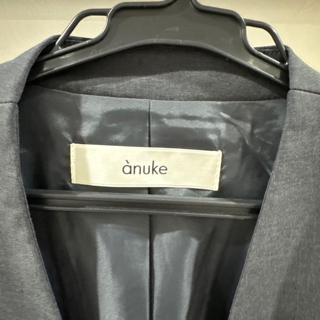 新品アンヌークカラーレスジャケット38