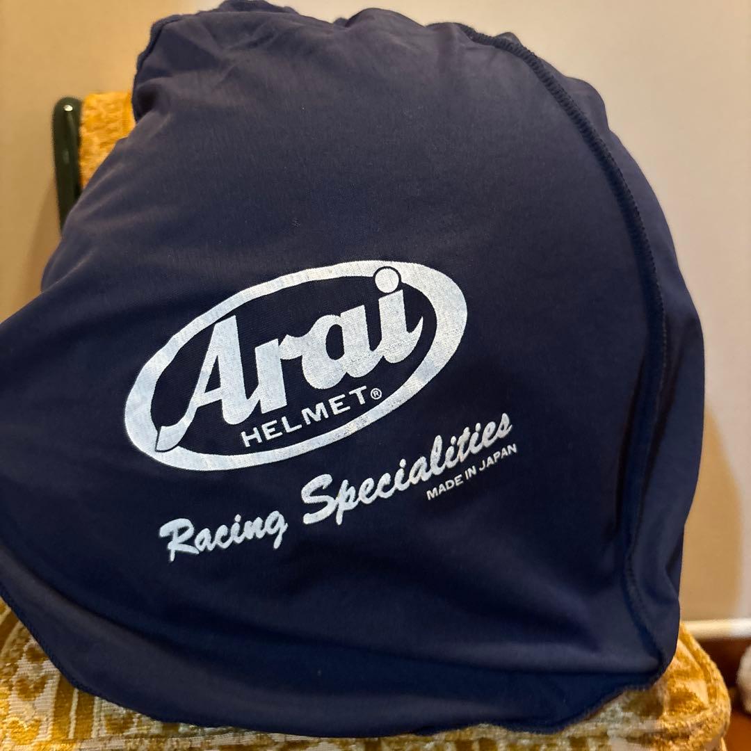 Arai フルフェイスGP5S ホワイト シールド１枚おまけ サイズ59-60