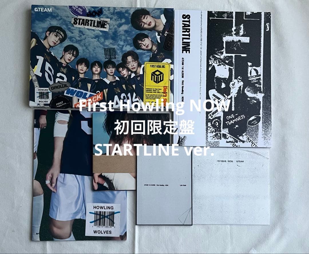 &TEAM First Howling NOW 初回限定盤 CD未再生