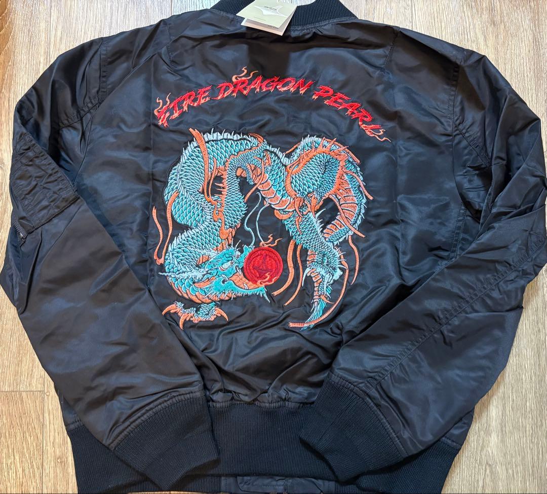 【未使用】KaraKuｘ中坪宏太　刺繍入りフライトジャケット