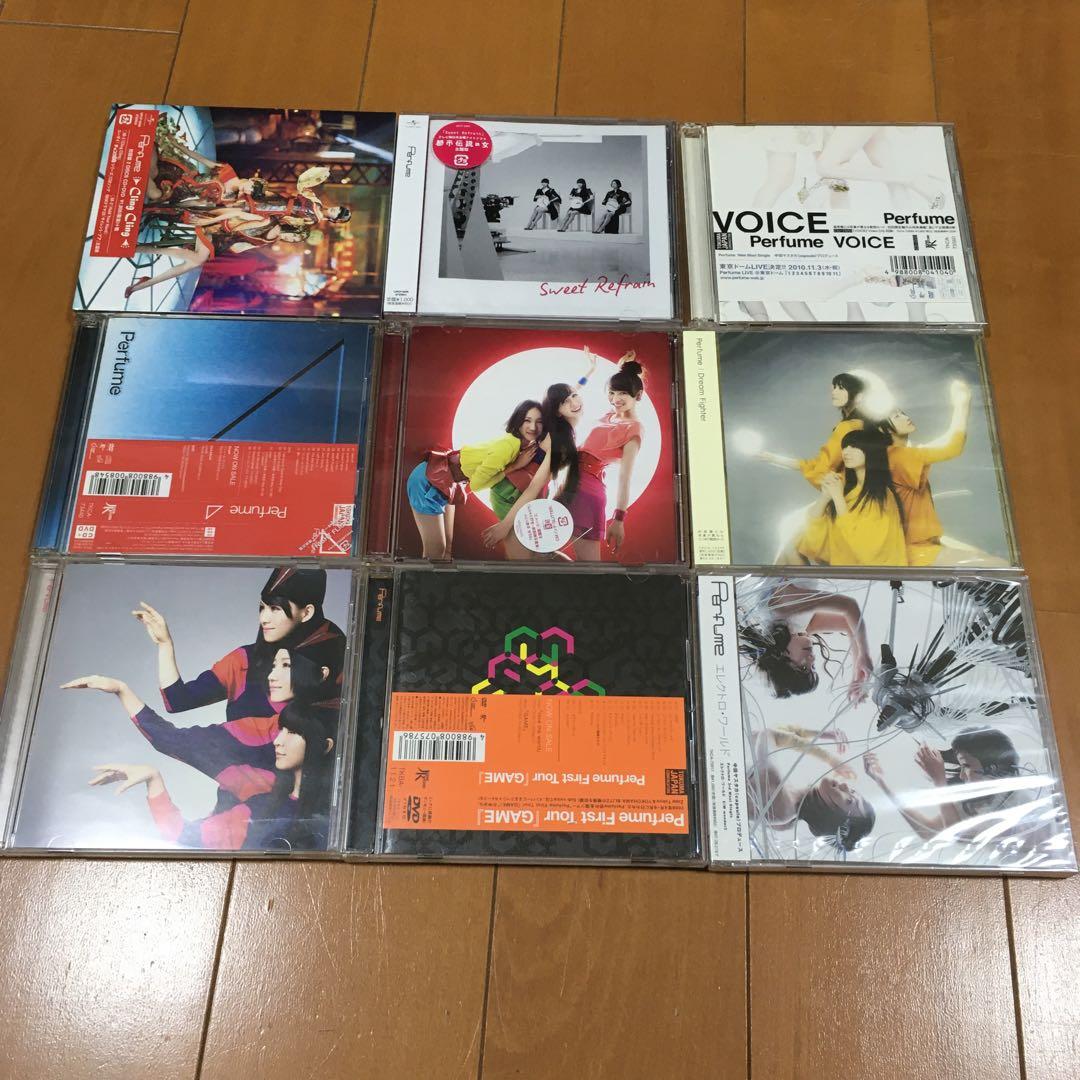 Perfume パフューム　CD DVD まとめ売り！75点以上