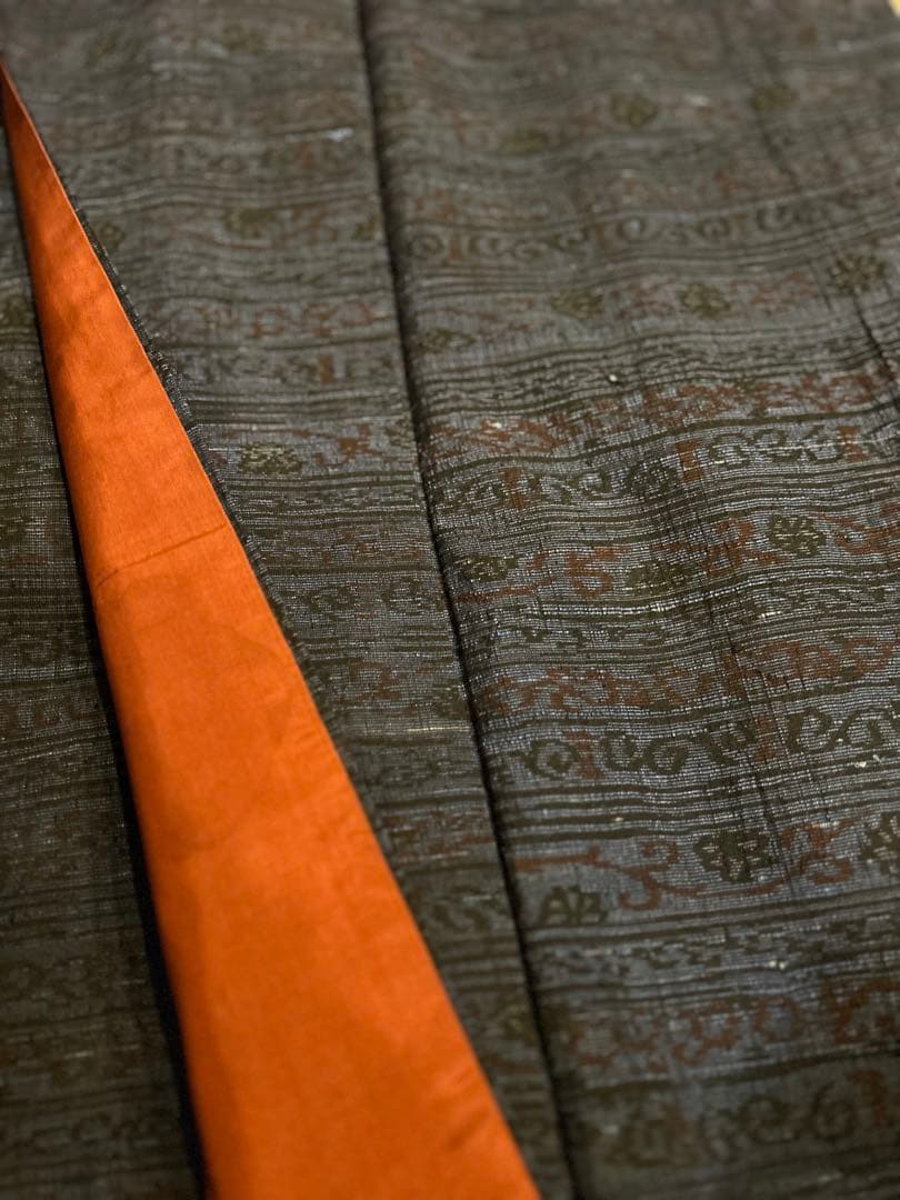 結城縮　奥順　着物