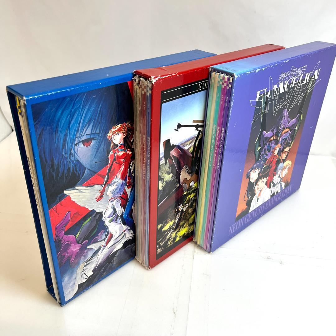 レーザーディスク　新世紀エヴァンゲリオン 3LD-BOX 、1~11巻　限定版