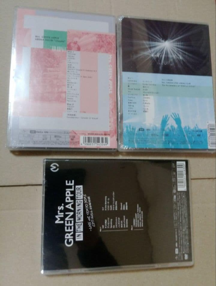新品未開封 Mrs.GREEN APPLE/DVD 3作品