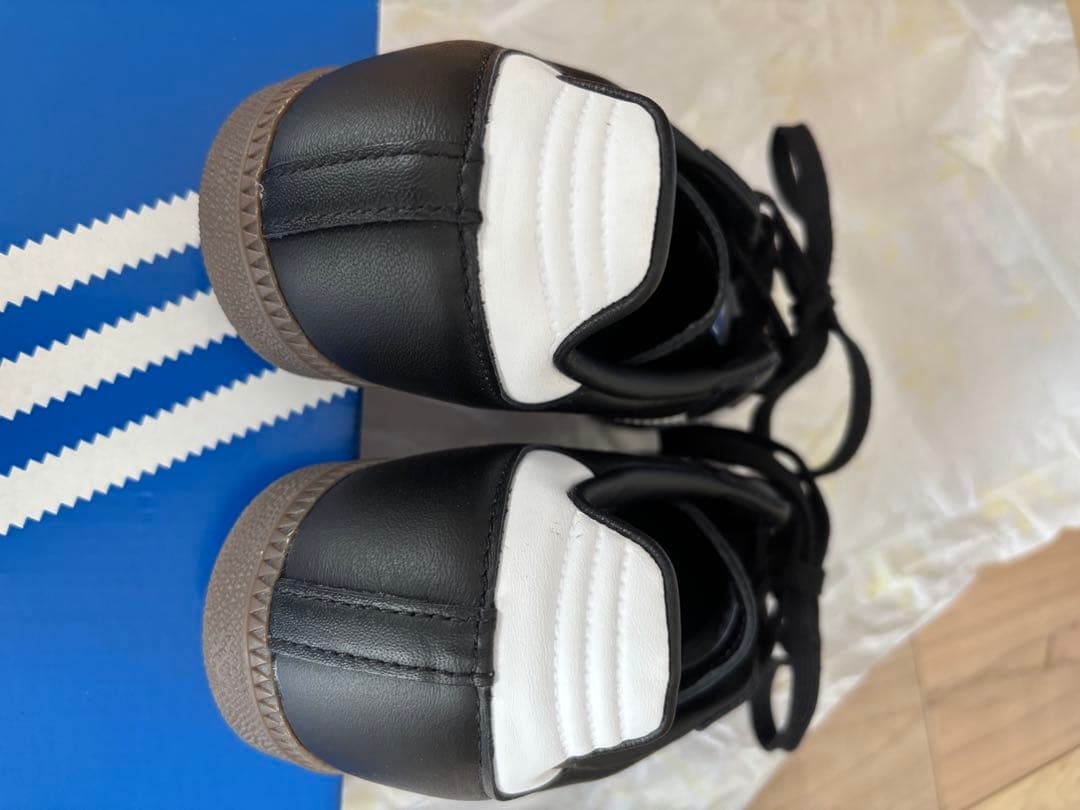 adidas サンバ黒　23.5 美品