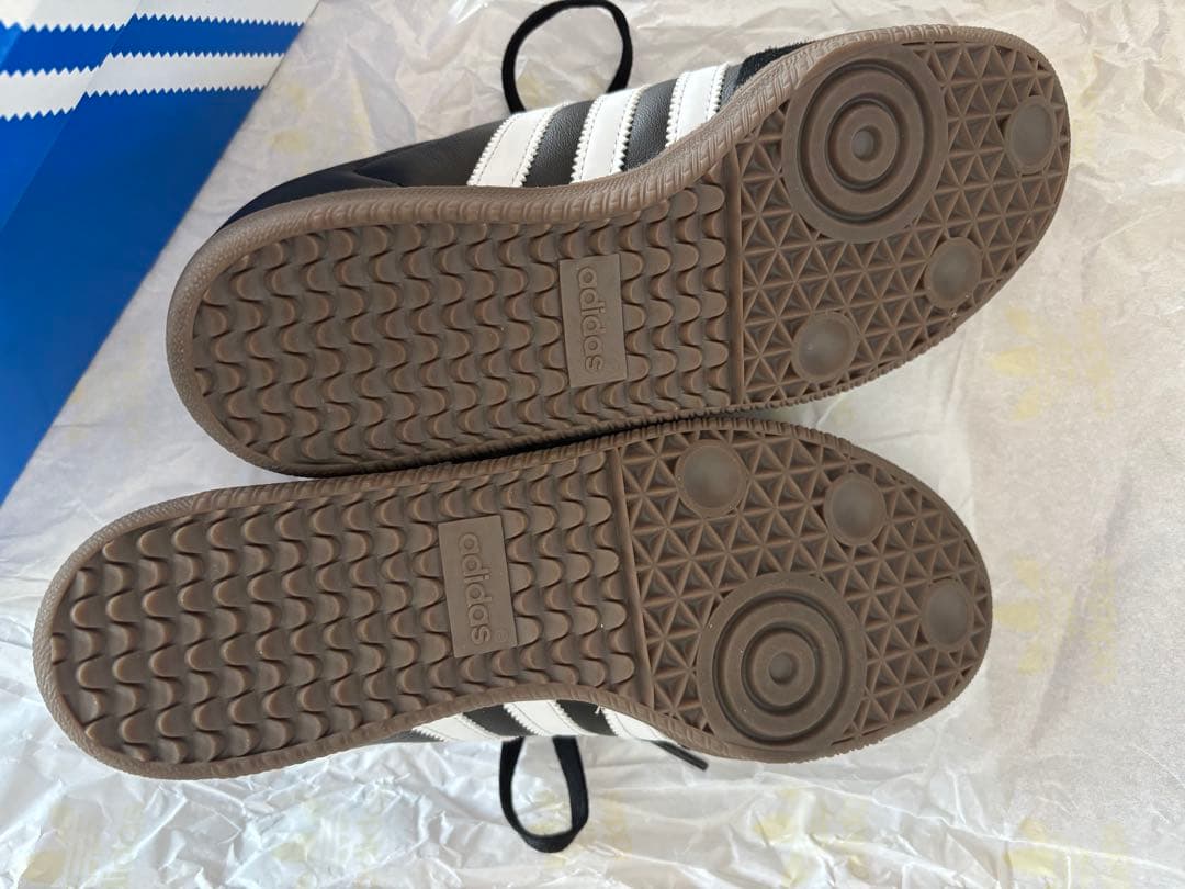 adidas サンバ黒　23.5 美品